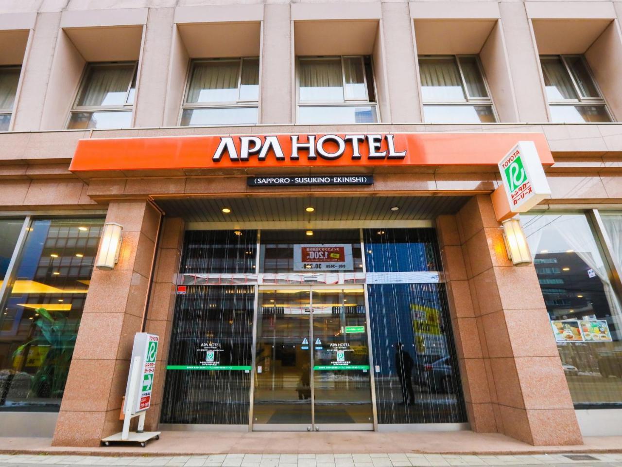 Apa Hotel Sapporo Susukino Ekinishi Exterior foto